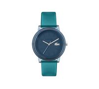 Lacoste.12.12 Collection 2011444 - Reloj analógico para Hombre, con Correa Negra de Silicona y Caucho