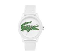 Lacoste.12.12 Collection 2011444 - Reloj analógico para Hombre, con Correa Negra de Silicona y Caucho