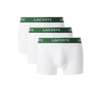 Lacoste 3-Pack Stretch Cotton Bóxer para Hombre Blanc M