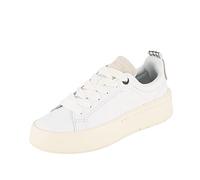 Zapatillas de mujer Lacoste Carnaby en piel con plataforma Taille 39 Wht/off Wht