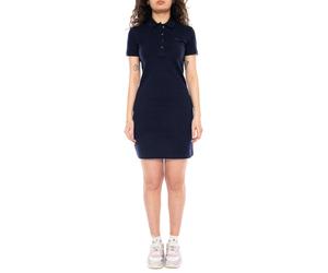 Lacoste - Abitino Polo Dress - Dresses - Mujer - Azul - XL -