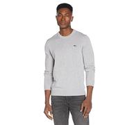 Lacoste Pull à col rond en coton L Gris