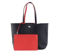 LACOSTE Anna Shopping Bag Peacoat Salsa