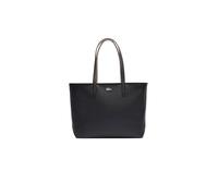 Lacoste Anna Zipped Tote, Bolsa de Mano Mujer, Noir Krema