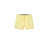 Lacoste - Bañador para Hombre, Amarillo/Verde, M