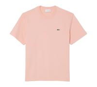Lacoste - Basic Logo Crewneck Tee - Tops - Hombre - Rosa - S -
