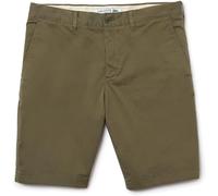 Lacoste - Bermudas Slim Fit de Algodón Elástico - Shorts - Hombre - Verde - S -