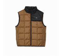 Lacoste BH1585, chaqueta sin mangas de los hombres, COOKIE/NOIR,