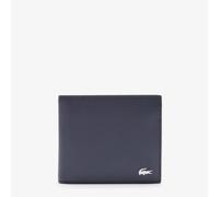 Lacoste FG Cartera de cuero 11,5 cm azul