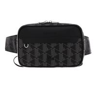 LACOSTE Body Bag Allover Monogram Noir Gris