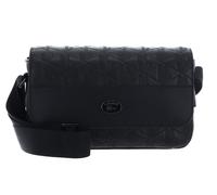 LACOSTE bolso bandolera Nomogramme Flap Crossover Bag S Noir