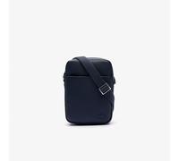 Lacoste Bolso besace de tela acolchada Mens Classic. Color Azul