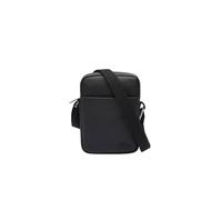 Lacoste Bolso clásico para Hombre, Efecto piqué, Color Negro, Talla única