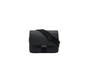 LACOSTE Bolso de hombro 'Lacoste Sacoche rabat Men's Classic Noir' negro One Size EUR