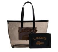 LACOSTE bolso shopper Shopping Bag L Transparent Noir Ermine
