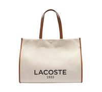 Lacoste - Bolso Tote de Lona Beige - Bags - Mujer - Beige - ONE SIZE -