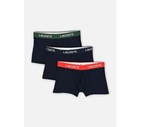 LACOSTE Lote de 3 boxers, de algodón stretch. Color Azul Marino