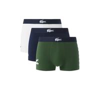 Lacoste - Boxer Pack-3 Hombre Color: Azul Oscuro/Gris Talla: S