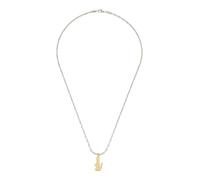 LACOSTE Cadena 'Arthor' oro / plata One Size oro / plata