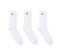 Lacoste - Calcetines acanalados con parche de logo - Underwear - Hombre - Blanco - S -