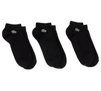 Lacoste Calcetines unisex RA2917 (paquete de 1), negro, 43-46