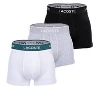 LACOSTE Calzoncillo boxer gris moteado / petróleo / negro / blanco S gris moteado / petróleo / negro / blanco
