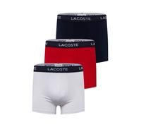 LACOSTE Calzoncillo boxer navy / rojo / blanco XL EUR