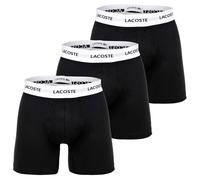 LACOSTE Calzoncillo boxer negro / blanco M negro / blanco