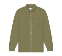 Lacoste - Camicia in lino - Shirts - Hombre - Verde - 3XL -