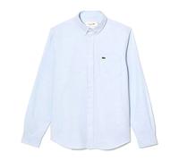 Lacoste - Camicia in popeline - Shirts - Hombre - Azul - M -