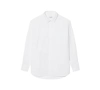 Lacoste - Camicia Oversize in Popeline di Cotone - Blouses & Shirts - Mujer - Blanco - S -