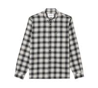 Lacoste - Camisa de Franela a Cuadros de Mezcla Algodón/Lana - Shirts - Hombre - Multicolor - 2XL -