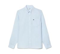 Lacoste - Camisa Minimalista para Elegancia Diaria - Shirts - Hombre - Azul - M -