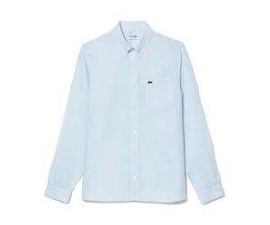 Lacoste - Camisa Minimalista para Elegancia Diaria - Shirts - Hombre - Azul - M -