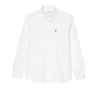 Lacoste - Camisa Oxford Corte Regular - Shirts - Hombre - Blanco - M -