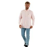 Lacoste - Camisa Oxford Sleeved Hombre Color: 7FD Rosa Talla: 44