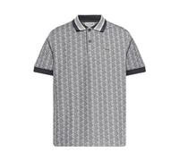 Lacoste - Camisa Polo con Estampado Geométrico - Tops - Hombre - Gris - M -