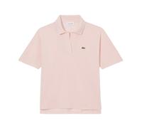 Lacoste - Camisa Polo Rosa Estilo Asimétrico - Tops - Mujer - Rosa - L -