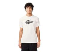 Lacoste - Camiseta blanca con logo 3D - Tops - Hombre - Blanco - L -