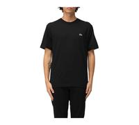 Lacoste - Camiseta de Algodón con Cuello Redondo - Tops - Hombre - Negro - XL -