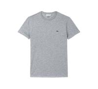 Lacoste- Camiseta de algodón Pima- Tops- Hombre- Gris- XL- Camiseta de algodón Pima