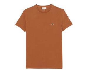 Lacoste - Camiseta de Algodón Pima - Tops - Hombre - Marrón - 4XL -