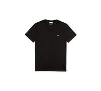 Lacoste Camiseta de Manga Corta con Cuello En V de Algodón Pima Camisa Hombre