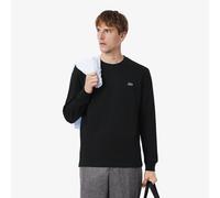 LACOSTE Camiseta de manga larga de algodón. Color Negro
