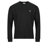 Lacoste Camiseta manga larga T-shirt manches longues en jersey de coton in Negro EU XL