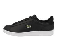 Lacoste Carnaby - Tenis para Hombre, Negro/Blanco, 41 EU