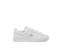 Lacoste Carnaby - Tenis para Mujer, Blanco/Dorado, 36 EU