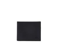 Lacoste - Cartera pequeña clásica para Hombre, Color Negro, Talla única, Color Negro