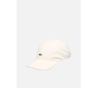 Lacoste Casquette ajustable en velours T.U Blanco