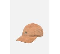 Lacoste Casquette ajustable en velours T.U Marrón